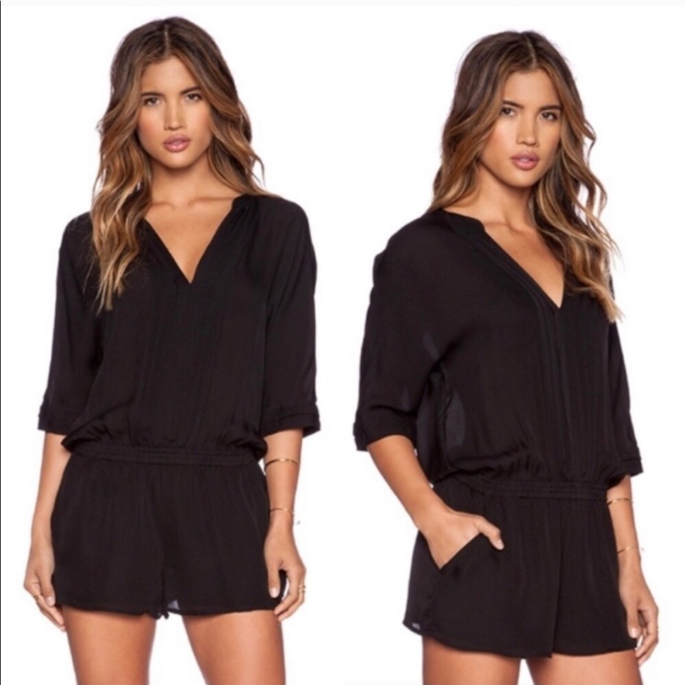 Joie ‘Benoite’ Silk Romper